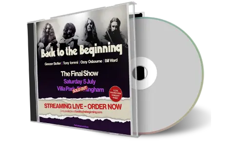 Front cover artwork of Black Sabbath And Ozzy Osbourne 2025-07-05 CD Birmingham Soundboard