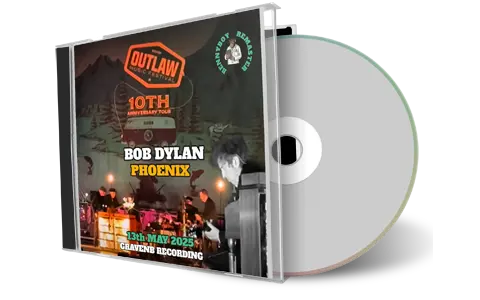 Front cover artwork of Bob Dylan 2025-05-13 CD Phoenix Audience