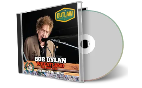 Front cover artwork of Bob Dylan 2025-05-18 CD Wheatland Audience