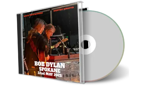Front cover artwork of Bob Dylan 2025-05-22 CD Spokane Audience