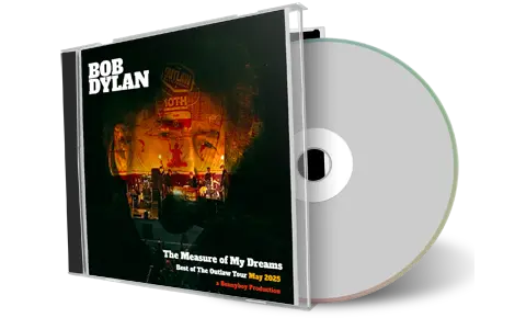 Front cover artwork of Bob Dylan Compilation CD Best Of The Outlaw Tour May 2025 Audience