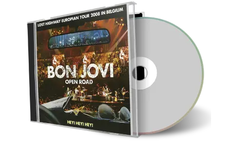 Front cover artwork of Bon Jovi 2008-06-14 CD Brussels Audience