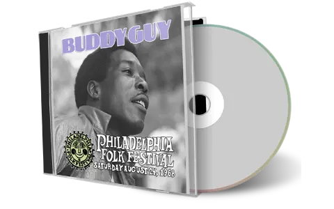 Front cover artwork of Buddy Guy 1968-08-24 CD Philadelphia Folk Festival Soundboard