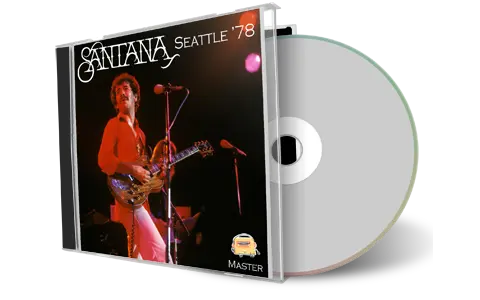 Front cover artwork of Carlos Santana 1978-03-13 CD Seattle Audience