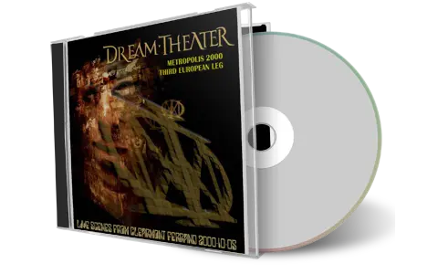 Front cover artwork of Dream Theater 2000-10-05 CD Clermont-Ferrand Audience