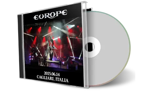 Front cover artwork of Europe 2025-06-14 CD Cagliari Audience