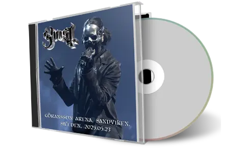 Front cover artwork of Ghost 2025-05-23 CD Sandviken Audience