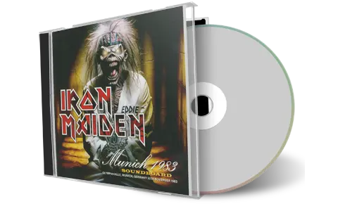 Front cover artwork of Iron Maiden 1983-11-30 CD Munich Soundboard