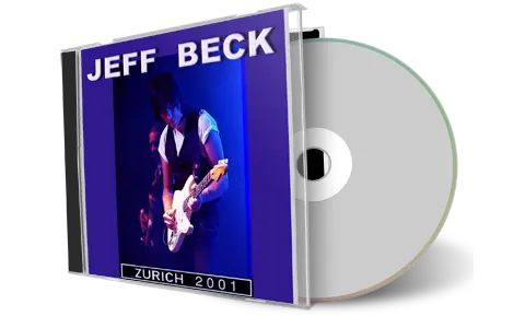 Front cover artwork of Jeff Beck 2001-07-20 CD Zurich Audience