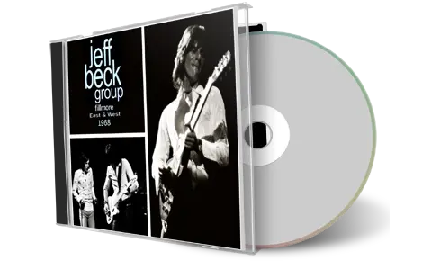 Front cover artwork of Jeff Beck Group Compilation CD The Filmore East And West 1968 Soundboard