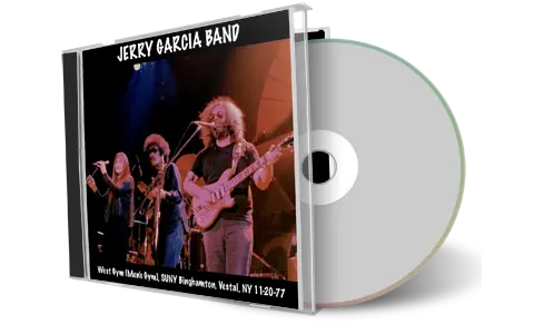 Front cover artwork of Jerry Garcia Band 1977-11-20 CD Vestal Soundboard