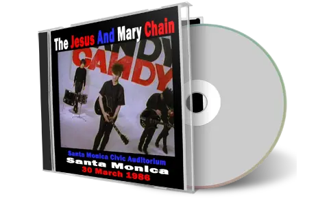 Front cover artwork of Jesus And Mary Chain 1986-03-30 CD Santa Monica Audience