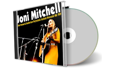 Front cover artwork of Joni Mitchell 1969-12-12 CD Worcester Audience