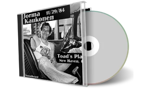 Front cover artwork of Jorma Kaukonen 1984-11-29 CD New Haven Soundboard