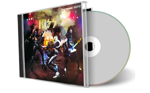 Front cover artwork of Kiss Compilation CD Alive Soundboard