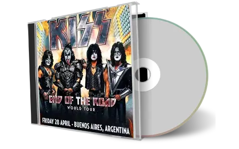 Front cover artwork of Kiss 2023-04-28 CD Buenos Aires Audience