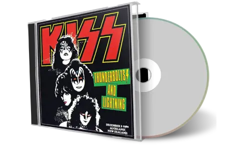 Front cover artwork of Kiss Compilation CD Thunderbolt And Lightning Soundboard