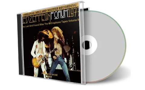Front cover artwork of Led Zeppelin 1977-06-21 CD Inglewood Audience