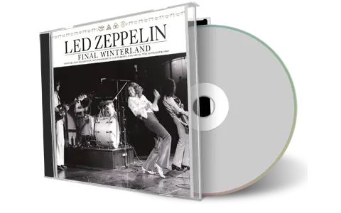 Front cover artwork of Led Zeppelin Compilation CD Final Winterland Audience