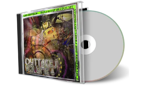 Front cover artwork of Led Zeppelin Compilation CD Studio Sessions Antrabata Soundboard