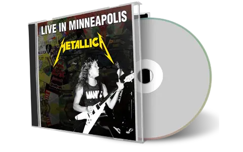 Front cover artwork of Metallica 1985-02-06 CD Minneapolis Audience