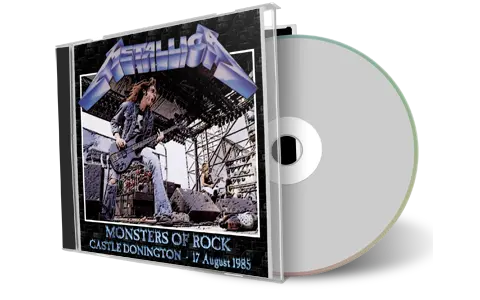 Front cover artwork of Metallica 1985-08-17 CD Castle Donington Audience