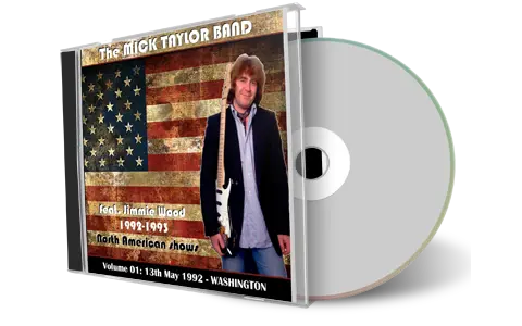 Front cover artwork of Mick Taylor 1992-05-13 CD Washington Audience