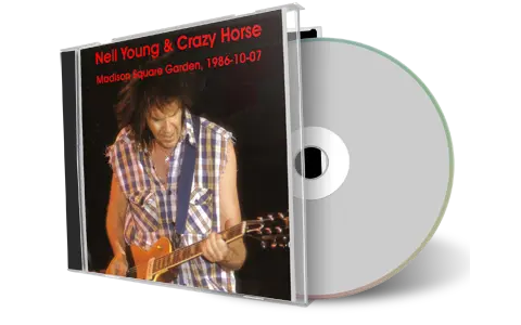 Front cover artwork of Neil Young 1986-10-07 CD New York City Audience