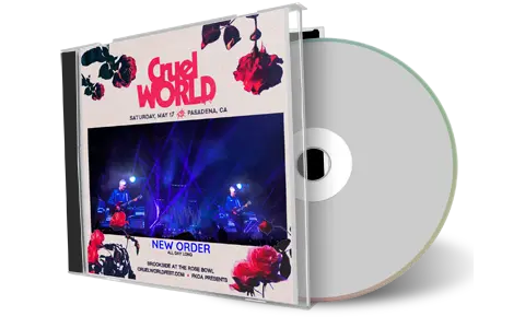Front cover artwork of New Order 2025-05-17 CD Pasadena Audience