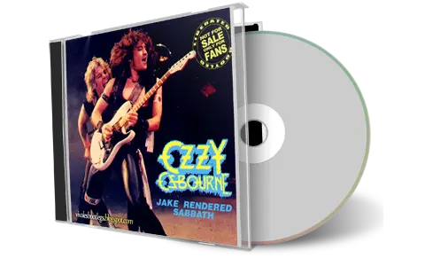 Front cover artwork of Ozzy Osbourne 1983-03-30 CD Quebec Audience
