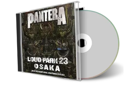 Front cover artwork of Pantera 2023-03-25 CD Osaka Audience