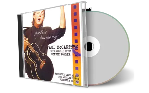 Front cover artwork of Paul Mccartney Compilation CD Perfect Harmony Audience