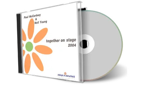 Front cover artwork of Paul Mccartney And Neil Young Compilation CD Together On Stage 2004 Audience