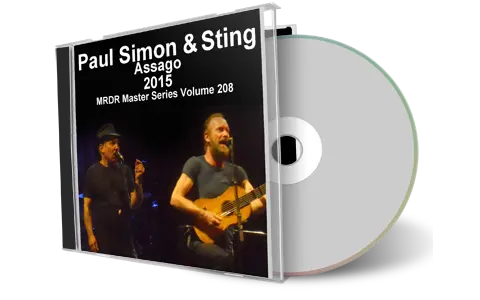 Front cover artwork of Paul Simon And Sting 2015-03-30 CD Assago Audience