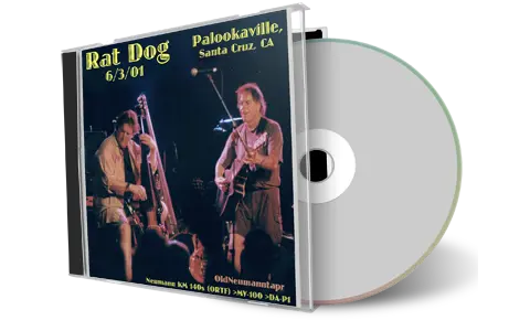 Front cover artwork of Rat Dog 2001-06-03 CD Santa Cruz Audience