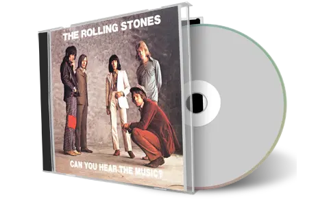 Front cover artwork of Rolling Stones Compilation CD Can You Hear The Music 1973 Tour Rehearsals Audience