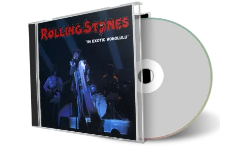 Front cover artwork of Rolling Stones Compilation CD In Exotic Honolulu Audience