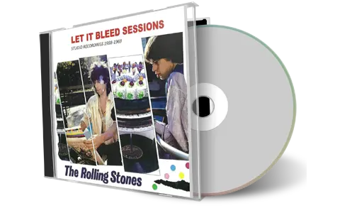 Front cover artwork of Rolling Stones Compilation CD Let It Bleed Sessions Soundboard