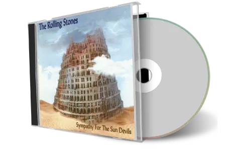 Front cover artwork of Rolling Stones Compilation CD Sympathy For The Sun Devils Audience