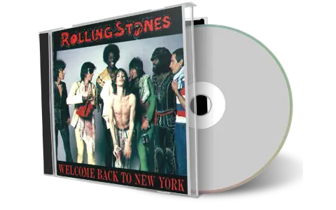 Front cover artwork of Rolling Stones Compilation CD Welcome Back To New York Audience