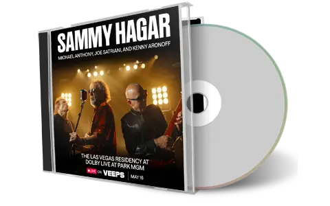 Front cover artwork of Sammy Hagar 2025-05-16 CD Las Vegas Soundboard