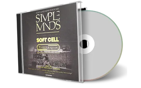 Front cover artwork of Simple Minds 2025-05-20 CD Concord Audience