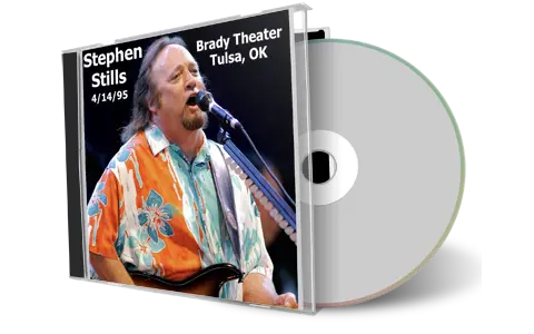 Front cover artwork of Stephen Stills 1995-04-14 CD Tulsa Soundboard