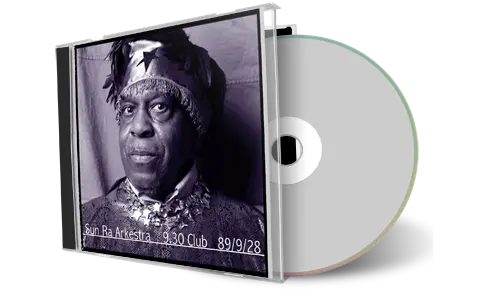 Front cover artwork of Sun Ra 1989-09-28 CD Washington Audience