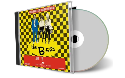 Front cover artwork of The B-52S 2025-04-12 CD Las Vegas Audience
