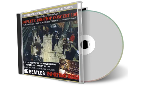Front cover artwork of The Beatles Compilation CD Complete Rooftop Concert 1969 Soundboard