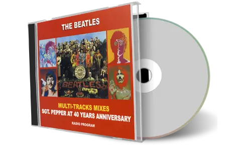Front cover artwork of The Beatles Compilation CD Multi Tracks Mixes Soundboard
