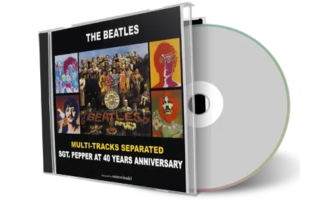 Front cover artwork of The Beatles Compilation CD Multi Tracks Separated Soundboard