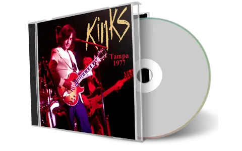 Front cover artwork of The Kinks 1977-05-08 CD Tampa Audience
