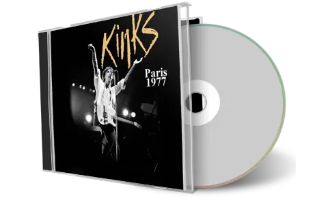 Front cover artwork of The Kinks 1977-06-01 CD Paris Audience